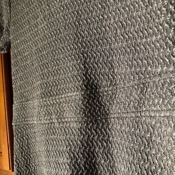 BCBGMAXAZRIA Collared Metallic Tweed Fit & Flare Mini Ginnie Dress - S - Picture 5 of 14